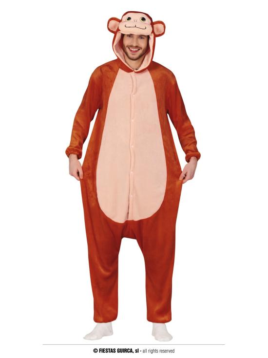 Disfraz de Mono Peluche Unisex