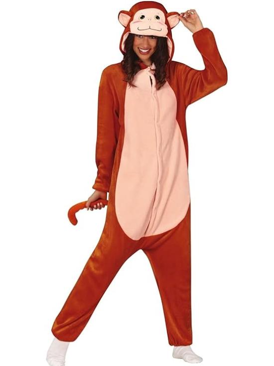 Disfraz de Mono Peluche Unisex