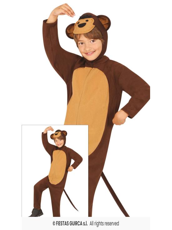 Disfraz de Mono Selva talla infantil