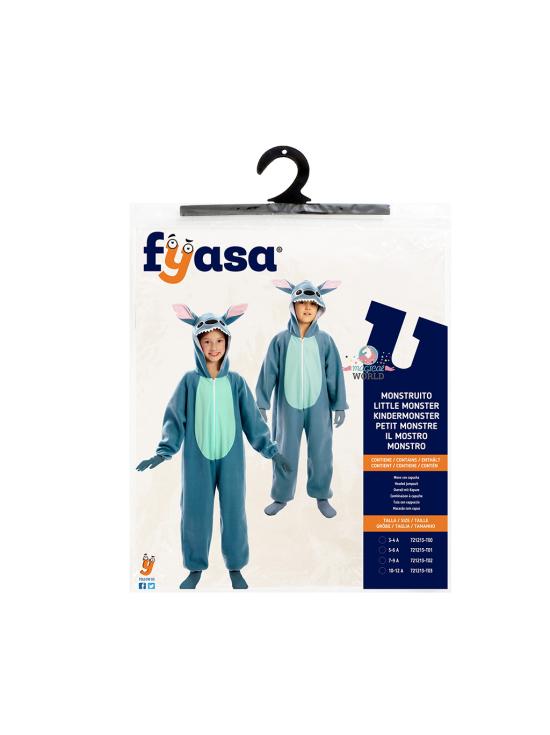 Disfraz de Monstruo Azul Stitch Infantil