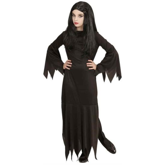 Disfraz de Morticia. para niña Disfraz de Morticia. para niña