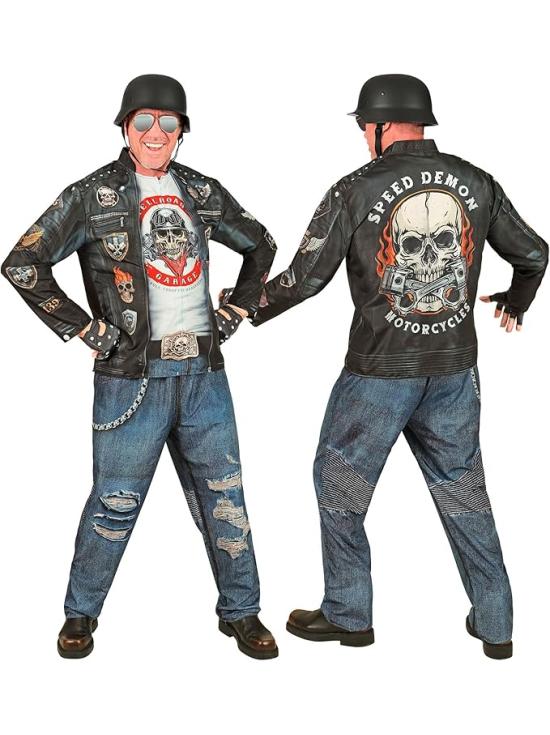 Disfraz de Motero para Hombre