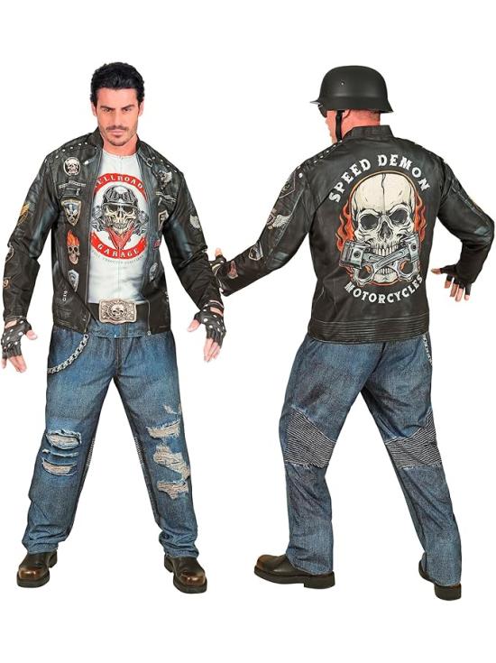 Disfraz de Motero para Hombre
