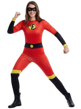 Disfraz de Mr. Increíble Flash para mujer adulto