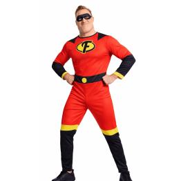 Disfraz de Mr. Increíble Flash para adulto hombre