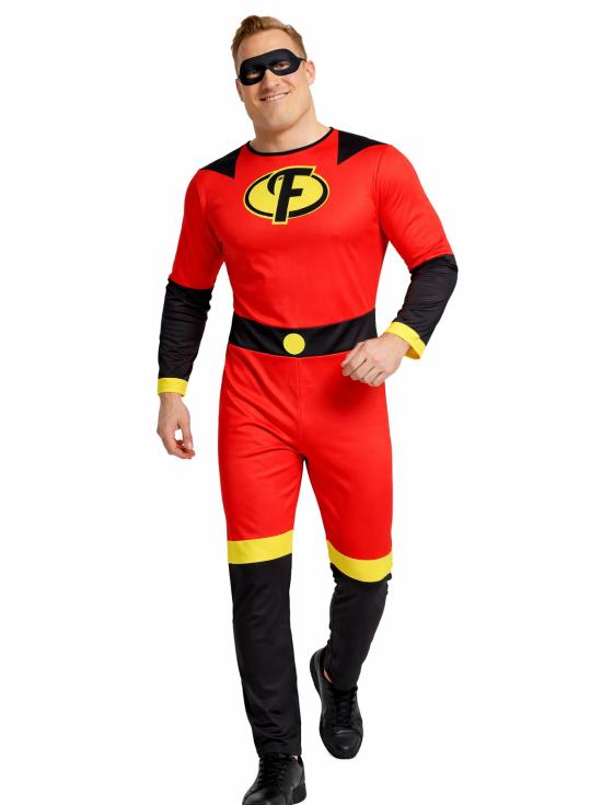 Disfraz de Mr. Increíble Flash para adulto hombre
