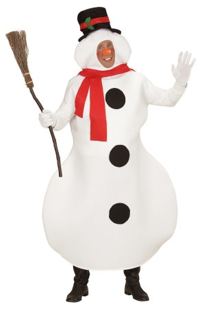Disfraz de muñeco de nieve para Adulto
