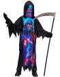 Disfraz de Muerte Fluorescente para Niño