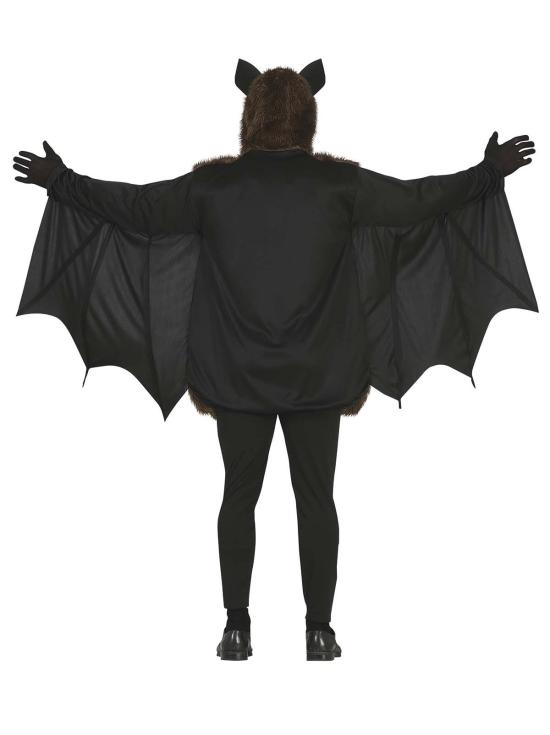 Disfraz de Murciélago Peludo para adulto