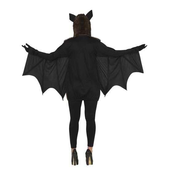Disfraz de Murciélago Peludo para Mujer