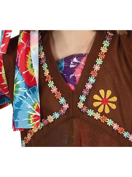 Disfraz de Niña Happy Hippie **