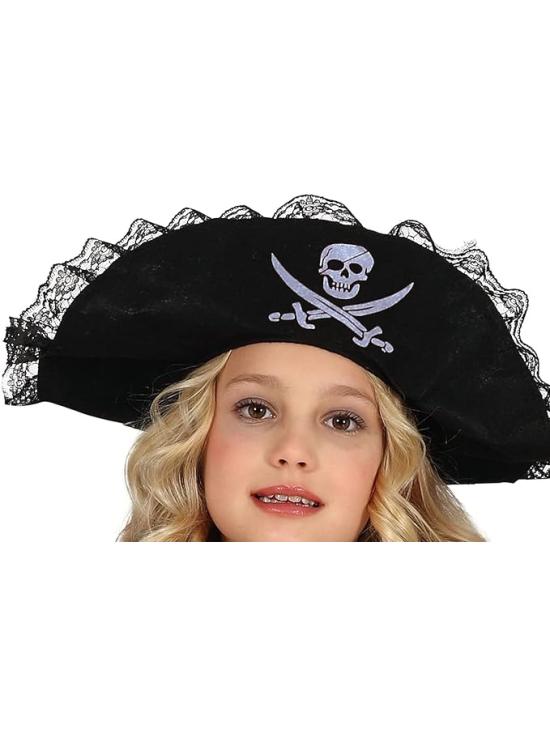 Disfraz de Niña Pirata Colorida **