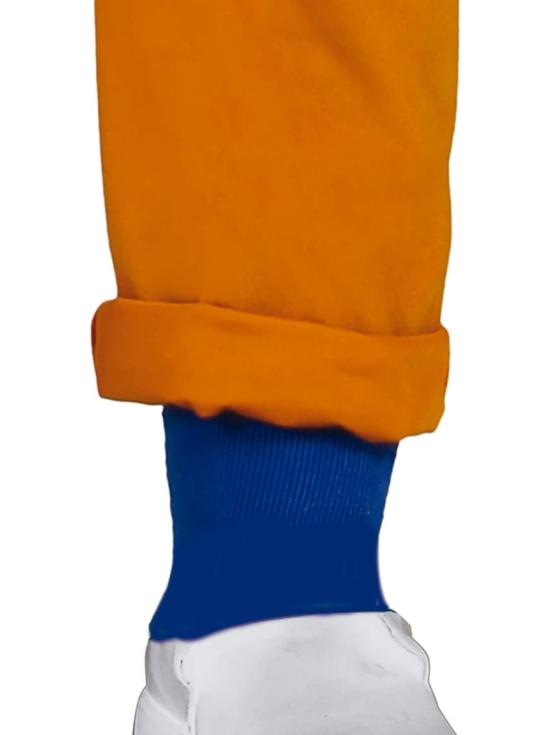 Disfraz de Ninja Estilo Manga para Niño Naranja y Azul Naruto