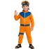 Disfraz de Ninja Estilo Manga para Niño Naranja y Azul Naruto
