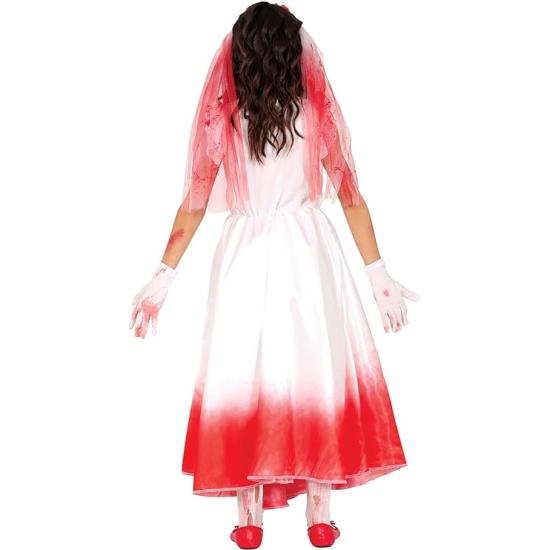 Disfraz de Novia Sangrienta Infantil con Velo y Vestido