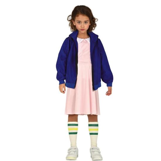 Disfraz de Once de Stranger Things de niña Disfraz de Once de Stranger Things de niña