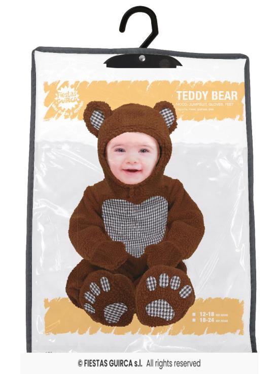 Disfraz de Osito de peluche para bebé