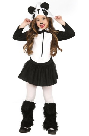 Disfraz de Oso Panda talla niña ^