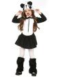 Disfraz de Oso Panda talla niña ^*