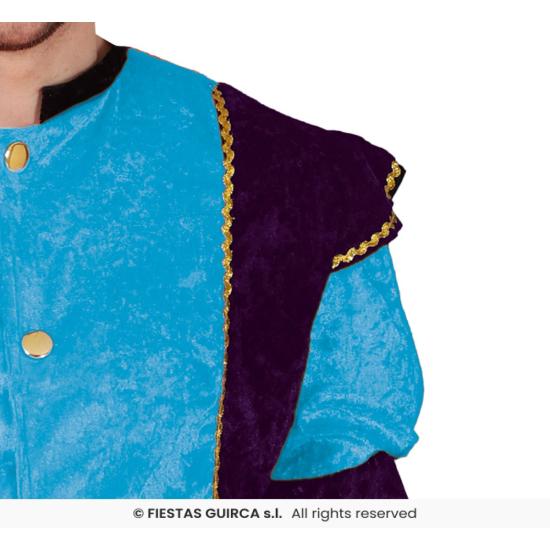 Disfraz de Paje Real Azul adultos Disfraz de Paje Real Azul adultos