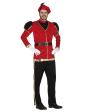 Disfraz de Paje Real Rojo para Adulto