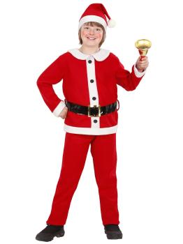 Disfraz Papá Noel Alegre para niño