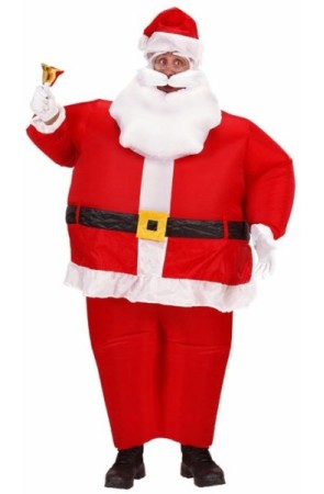 Disfraz de Papá Noel Hinchable talla única