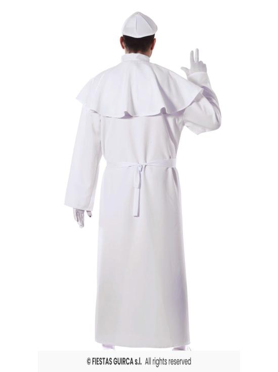 Disfraz de Papa Adulto – Traje Religioso para Carnaval y Fiestas