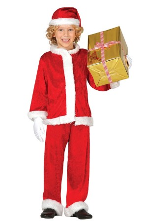 Disfraz de Papa Noel Extra infantil