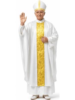 Disfraz de Papa para Hombre | Túnica Religiosa