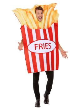 Disfraz de Patatas Fritas para Adulto