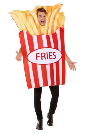 Disfraz de Patatas Fritas para Adulto