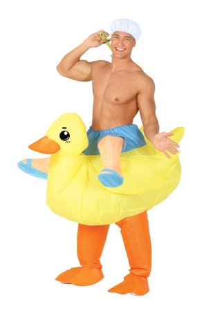 Disfraz de Patito de Goma Hinchable