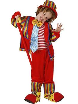 Disfraz de Payasa con Chaqueta infantil