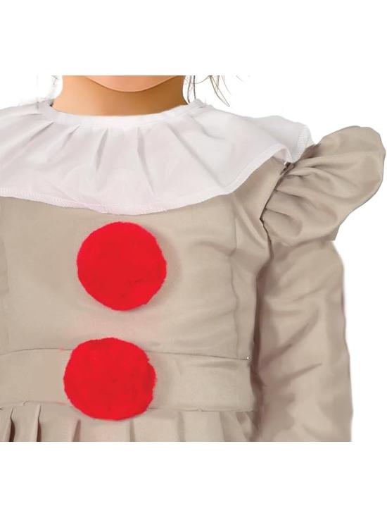 Disfraz de Payasa Terrorífica Lil Crazy Clown para Bebé Niña – Halloween