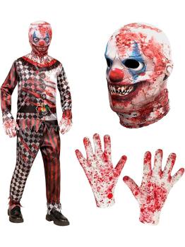 Disfraz de Payaso Malvado Infantil Fast Costume
