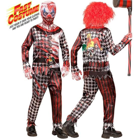 Disfraz de Payaso Malvado Infantil Fast Costume