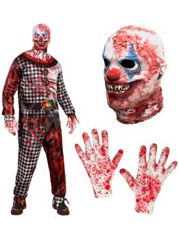 Disfraz de Payaso Malvado para Adulto Fast Costume