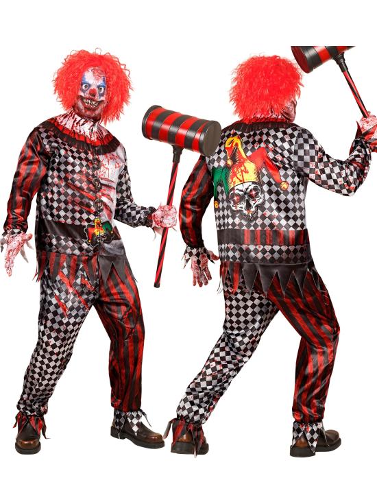 Disfraz de Payaso Malvado para Adulto Fast Costume