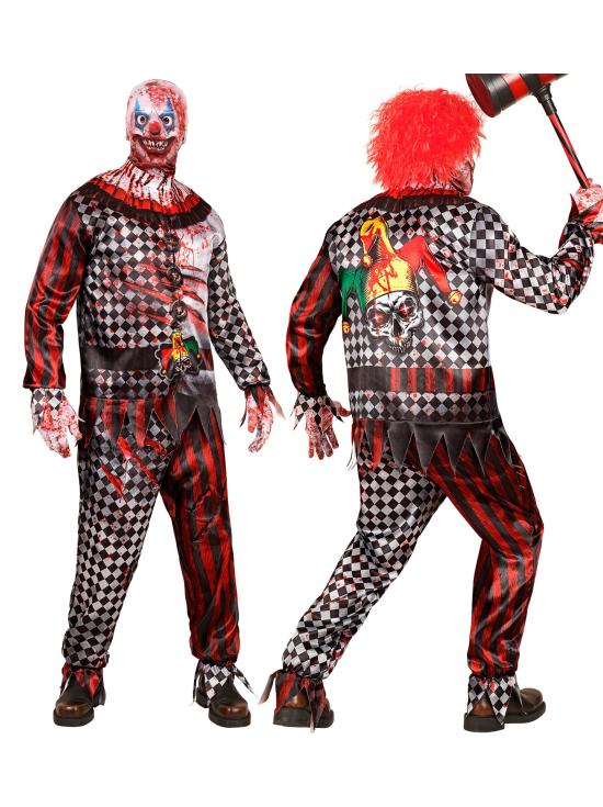Disfraz de Payaso Malvado para Adulto Fast Costume