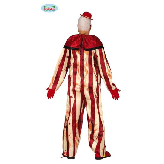 Disfraz de payaso sangriento de hombre