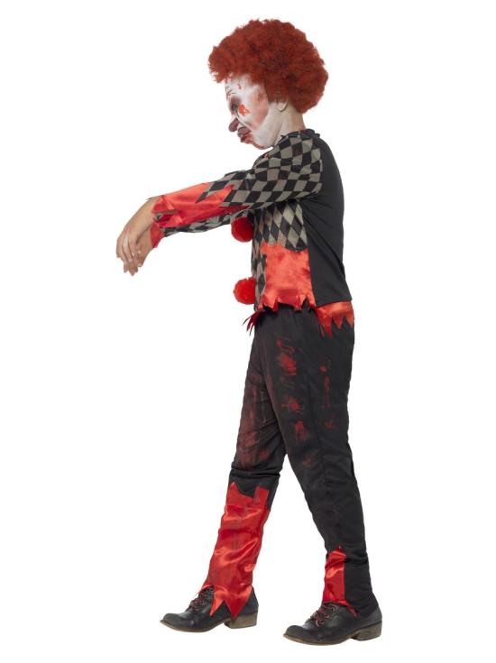 Disfraz de Payaso Zombie con Careta