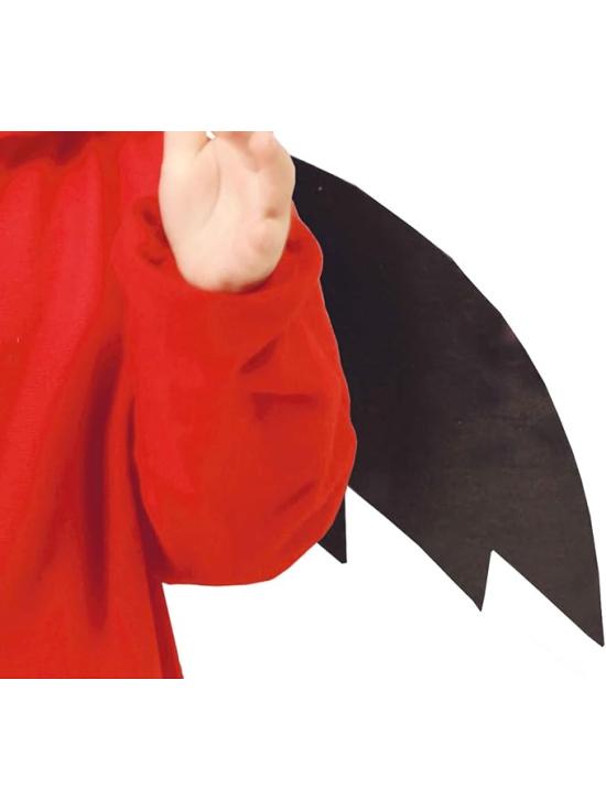 Disfraz de pequeño demonio infantil con alas