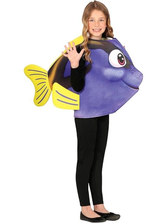 Disfraz de Pez Dori para Niños y Niñas