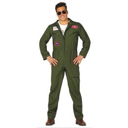 Disfraz de Piloto de Caza Top Gun adulto