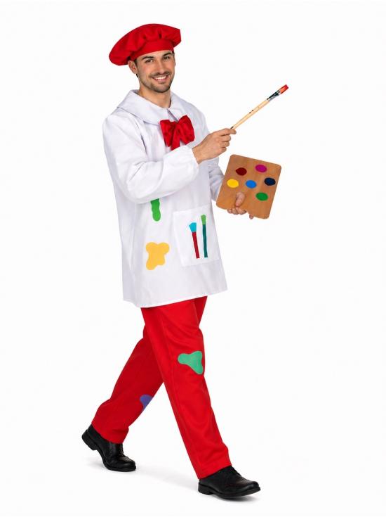 Disfraz  de Pintor Brocha Fina talla adulto