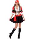 Disfraz de Pirata Calavera Sexy Mujer