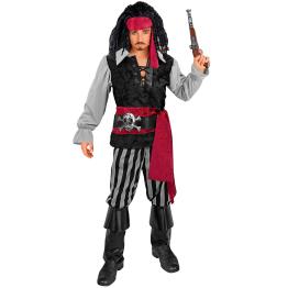 🎭 Disfraz de Pirata Clásico para Hombre – 7 Piezas