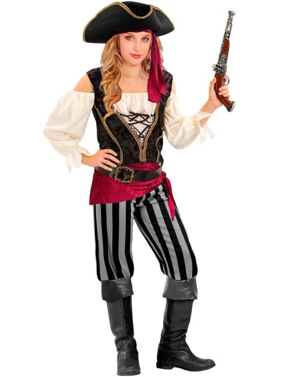 Disfraz de Pirata Mujer Deluxe – Estilo Corsaria Clásica