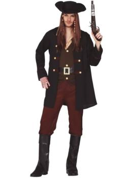 Disfraz de Pirata negro para Hombre **